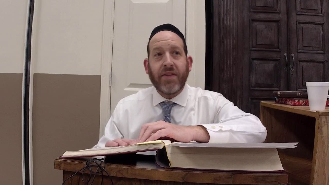 Chullin 101 with Rabbi Shmuel Silber