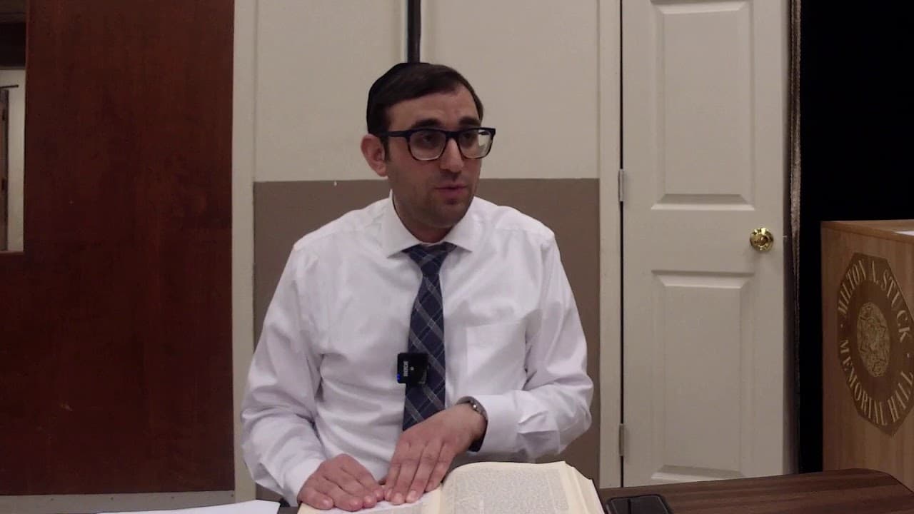 Berachos 32 with Rabbi Aryeh Richter
